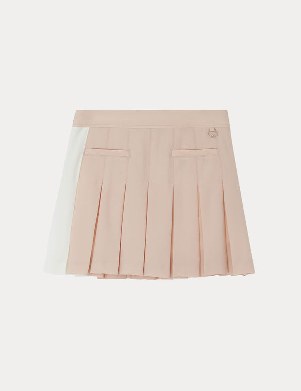 Women’s Skirt – Stretch Pure Pleated Contrast