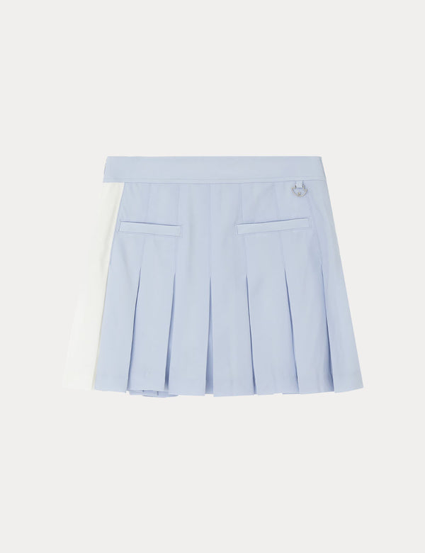 Women’s Skirt – Stretch Pure Pleated Contrast